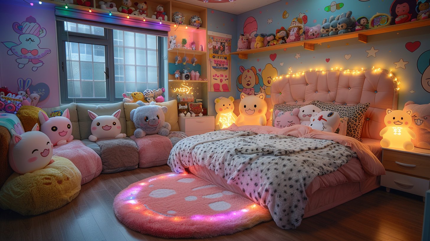 Comment redécorer sa chambre dans un décor kawaii ? - Rénovation & Travaux
