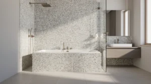 mosaïque salle de bain