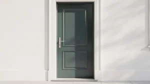 peindre porte rouleau