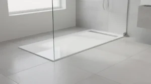 poser receveur douche