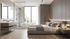 salle de bain ouverte